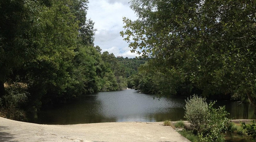 Praia Fluvial Da Folgosa, Castro Daire, Portugal, Portugal